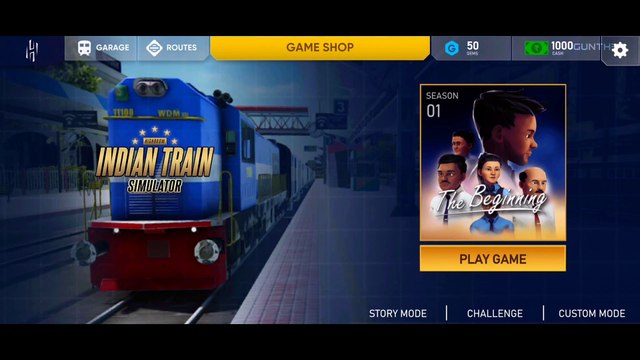 STORY MODE : THE BEGINNING | SEASON 1 | INDIAN TRAIN SIMULATOR | HIGHBROW INTERACTIVE | PART-1