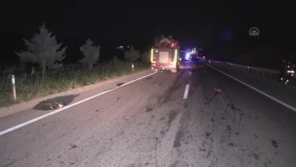 ÇANAKKALE -  Otomobilin çarptığı kadın hayatını kaybetti