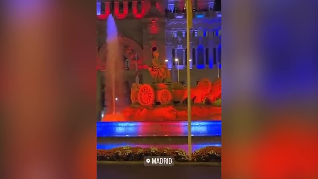 El vídeo de la Cibeles azulgrana que no gusta en Madrid