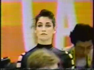 Michelle Berube Massues Jeux Olympiques 1988