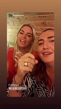 Sophie Tapie avec sa belle-soeur Mathilde sur Instagram.