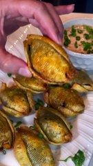 Crispy Taco Stuffed Shells- easy, delicious and air fried. Great for a snack or make a meal of it