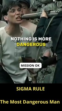 NOBODY IS DANGEROUS THAN~ Thomas Shelby~ Attitude status~ peaky blinders whatsApp status