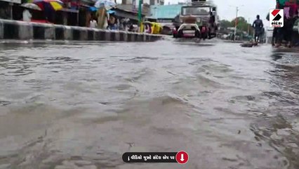પોશીનામાં વીજળીના કડાકા અને ભડાકા સાથે વરસાદ ખાબક્યો