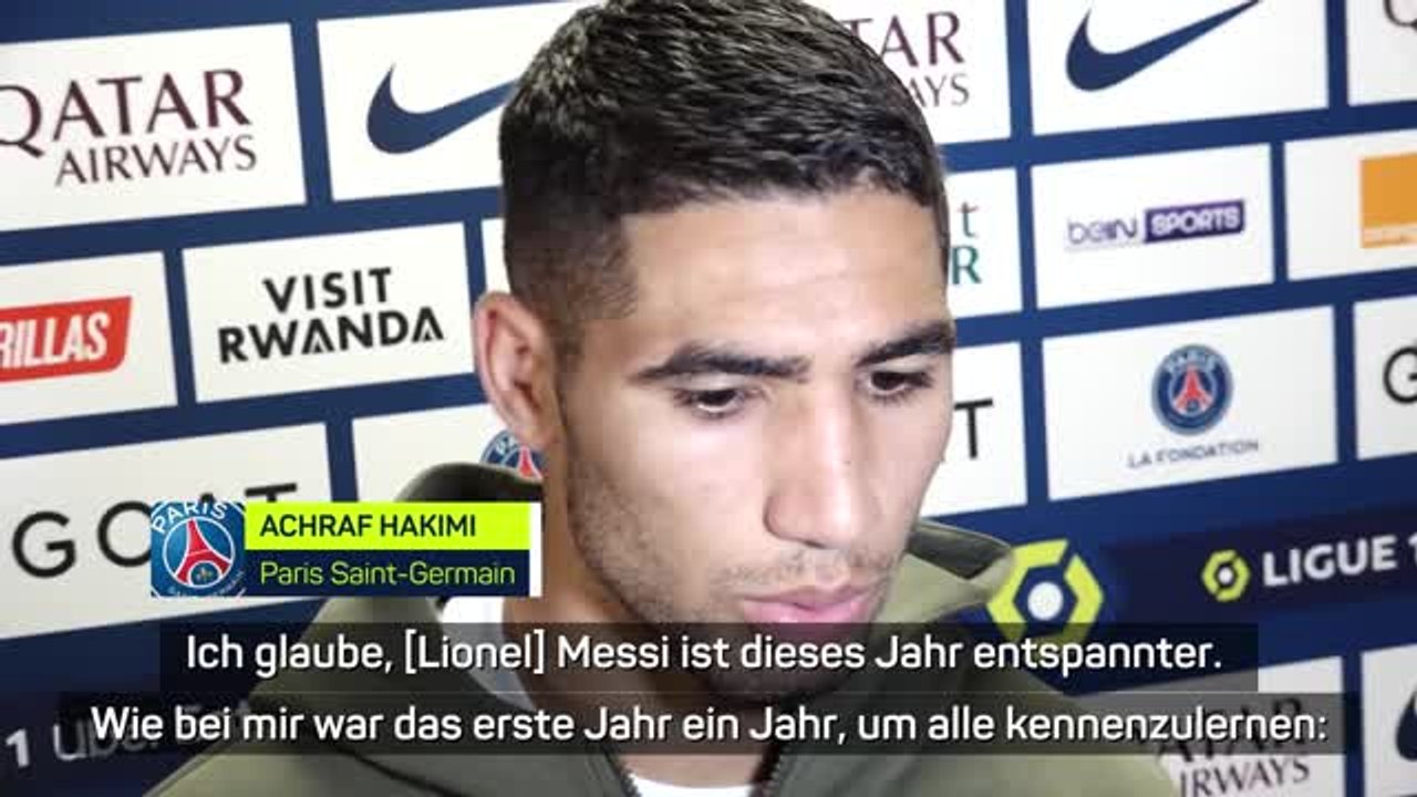 Hakimi mit Mbappe- und Messi-Update