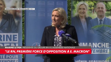 Marine Le Pen : «Ce résultat de juin 2022 a jeté les bases d’un grand basculement politique»