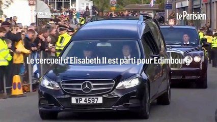 Le cercueil d'Elisabeth II est parti en direction d'Edimbourg