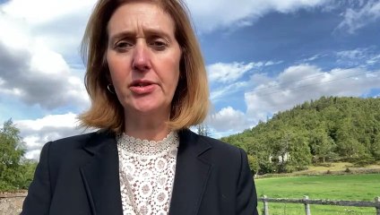 Alison Campsie reports from the gates of Balmoral