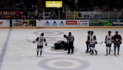 Ice hockey fight