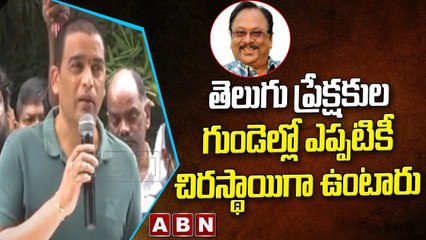 తెలుగు ప్రేక్షకుల గుండెల్లో ఎప్పటికీ చిరస్థాయిగా ఉంటారు - Dil Raju || ABN Telugu