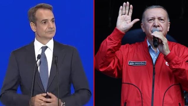 Erdoğan'ın Bir gece ansızın gelebiliriz resti Miçotakis'e Türkçe bile öğretti! Skandal Dayılık yok ifadesi