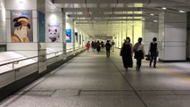 新宿駅西口（新宿センタービル、旧ウィルコムプラザ新宿、東京都庁舎、動く歩道）