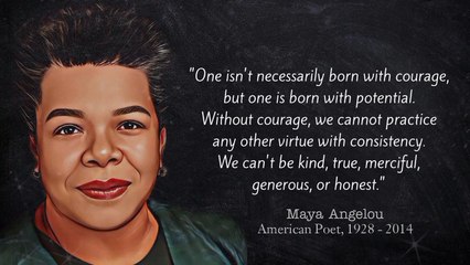 Maya Angelou Quotes, Inspiration Quotes Which Can Provide Motivation in Life