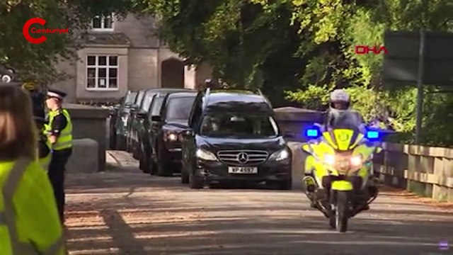 Kraliçe Elizabeth'in naaşı, yola çıktı