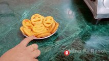 घर में बनाये क्रिस्पी पोटैटो स्माइली बिलकुल बाजार जैसा | Potato Smiley Recipes | Potato Smiley