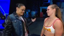 Ronda Rousey attacks Sonya Deville during the break WWE Digital Exclusive July