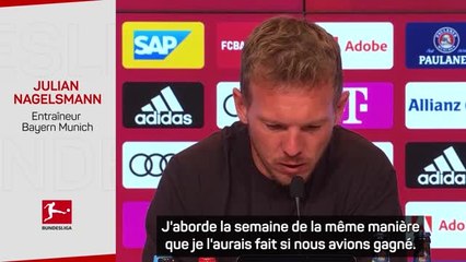 6e j. - Nagelsmann : “Nous essayons de développer une bonne tactique pour Barcelone”