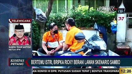 Tersangka Ricky Rizal Mulai Berani Lawan Skenario Sambo Usai Bertemu Istrinya, Begini Katanya...