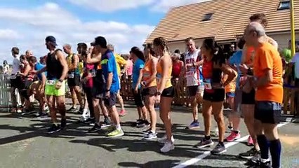 La course relais à Condé