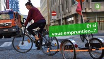 Remorquable, bibliothèque de remorques à vélo à Bruxelles