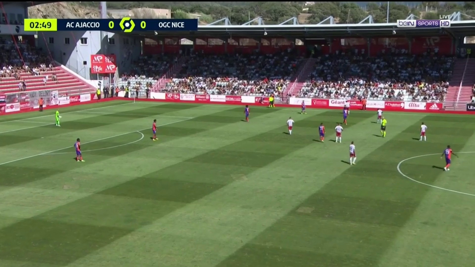 HL Ligue 1 - Ajaccio - Nice in English