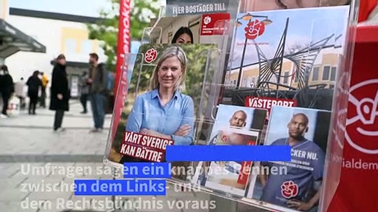 Das sagen die Schweden zur entscheidenden Parlamentswahl