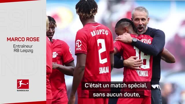 6e j. - Rose et Terzić reviennent sur la victoire du RB Leipzig