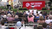 A gazdasági válság miatt hatalomban maradhatnak a svéd Szociáldemokraták