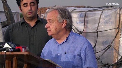 Guterres über Flutkatastrophe in Pakistan: "Ein Klima-Massaker"