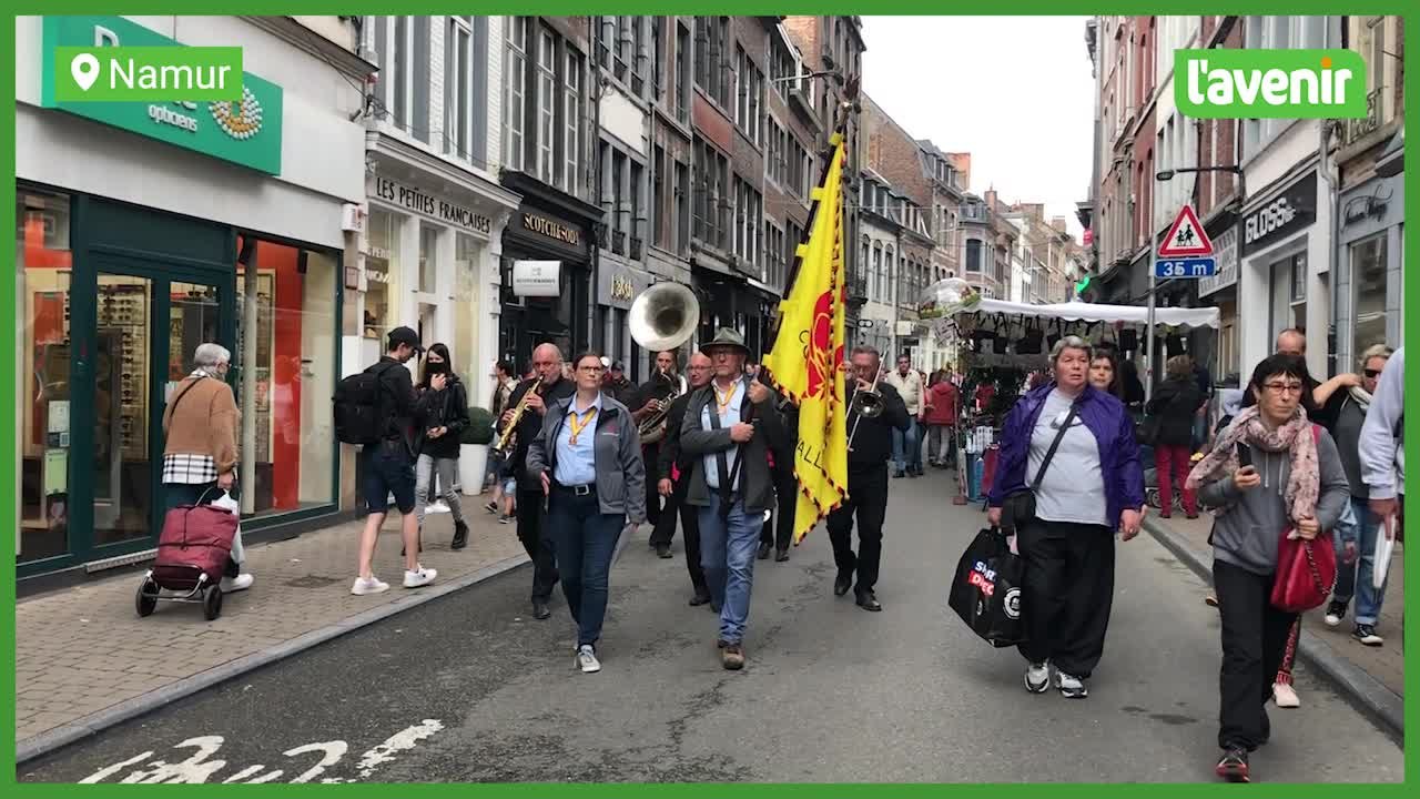 Marché de Namur :remise du prix de l'Ambulant de l'année