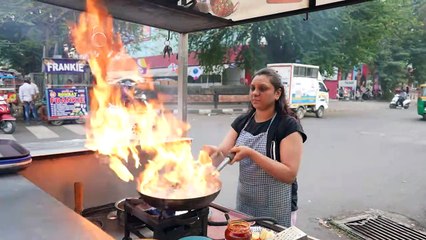 Tasty Kashmiri Pulao In Surat   Amazing Skills   Indian Street Food