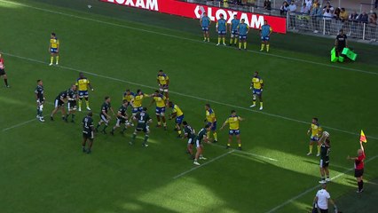 TOP 14 - Essai de Youri DELHOMMEL (SP) - ASM Clermont - Section Paloise - Saison 2022/2023