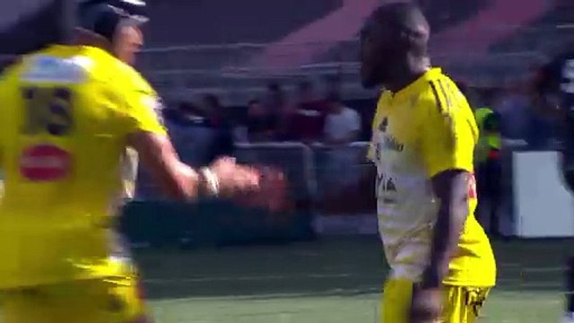 TOP 14 - Essai de Dillyn LEYDS (SR) - LOU Rugby - Stade Rochelais - Saison 2022/2023