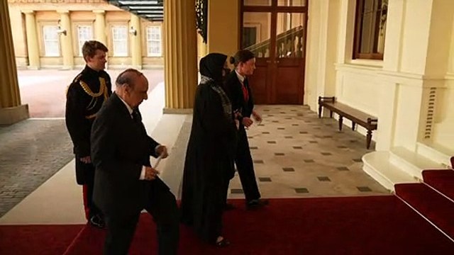 Realm High Commissioners arrive at Buckingham Palace