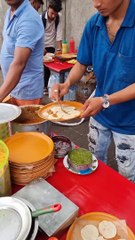 Most Famous Aloo Puri Of Surat #shorts