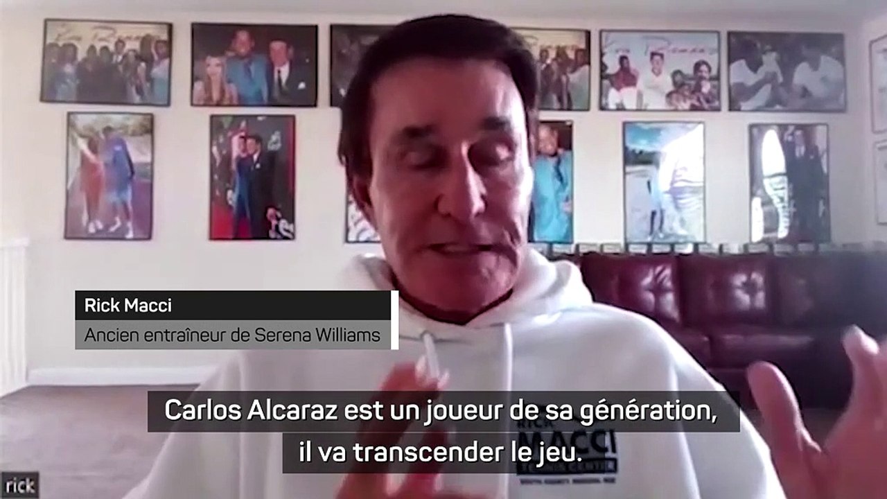 US Open - Macci, ancien entraîneur de Serena Williams : "Carlos Alcaraz est le prochain grand champion du tennis mondial"