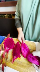 Daragon Fruit Juice Making #shorts