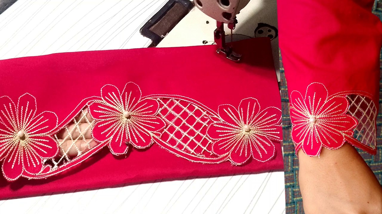 Trendy Cutwork Design for Sleeves & Daman || Latest Sleeves Design || FR Designs