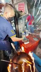 Extreme Level Flying Noodles Making of Thailand #shorts