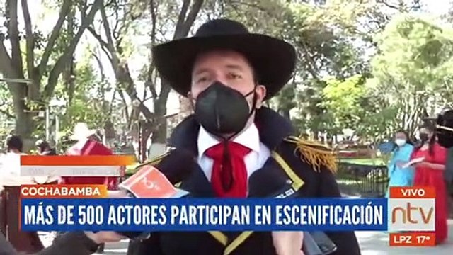 Escenificación histórica rememora la revolución de 1810