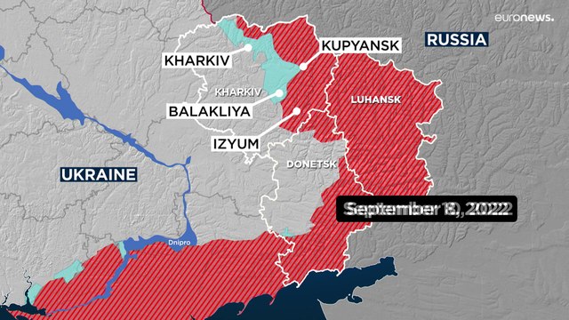 Après 200 jours de guerre, les succès de la contre-offensive ukrainienne