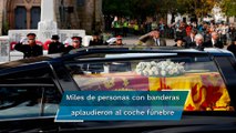 Reina Isabel II: cortejo fúnebre entra en Edimburgo