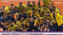 MUNDIAL DE VÔLEI MASCULINO  :  3  BRASIL X 1  ESLOVÊNIA  -  11/09/2022