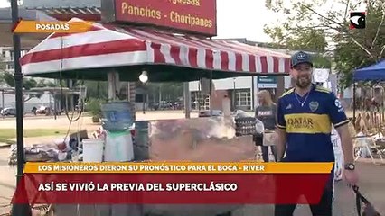 Así se vivió la previa del Superclásico