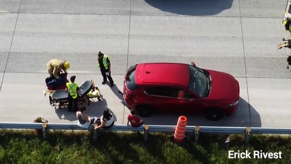 Carambolage à La Prairie (Le Reflet - Erick Rivest)