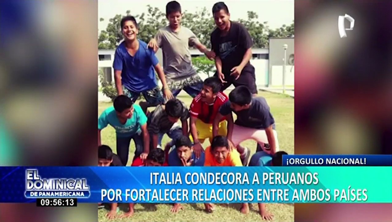 Orgullo nacional: Italia condecora a  peruanos por fortalecer las relaciones ítalo-peruanas