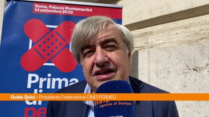 Elezioni, Quici "Poca attenzione alla sanità nei programmi"