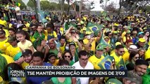 TSE mantém proibição de imagens de 7/09 14/09/2022 12:02:48