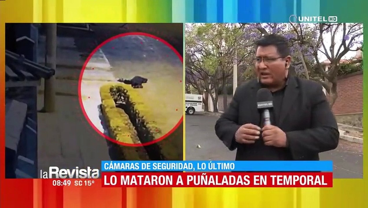 Cochabamba: Cámaras captan el momento en que un hombre se desvanece