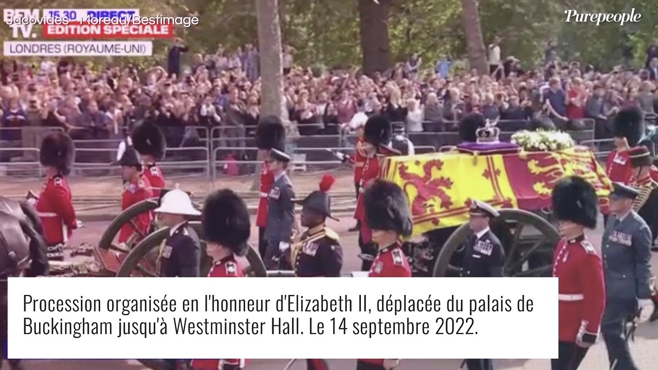 Meghan Markle : Tendre clin d'oeil mode à la reine Elizabeth II lors de la procession à Londres